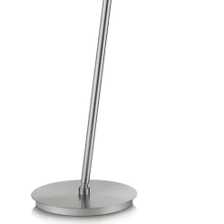 Straluma Moderne vloerlamp LED met touchdimmer - Nikkel><noscript><img width=