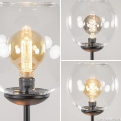 Straluma Moderne vloerlamp met glazen bollen></noscript> Vloerlampen|Moderne Verlichting