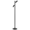 Straluma Moderne vloerlamp met verstelbare spots zwart/goud> Vloerlampen|Scandinavische Verlichting