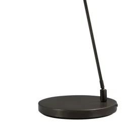 Straluma Moderne vloerlamp/leeslamp zwart LED dim-to-warm><noscript><img width=