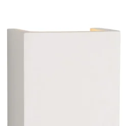 Straluma Moderne wandlamp hoogwaardig gips rechthoek></noscript> Woonkamerlampen|Slaapkamerlampen