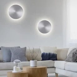 Straluma Oplaadbare LED wandlamp op accu aluminium><noscript><img width=