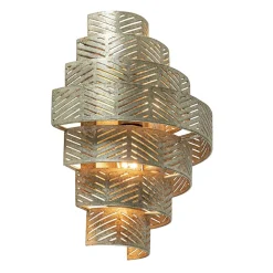 Straluma Oud zilveren wandlamp metaal excl snoer> Wandlampen|Decoratieve Verlichting