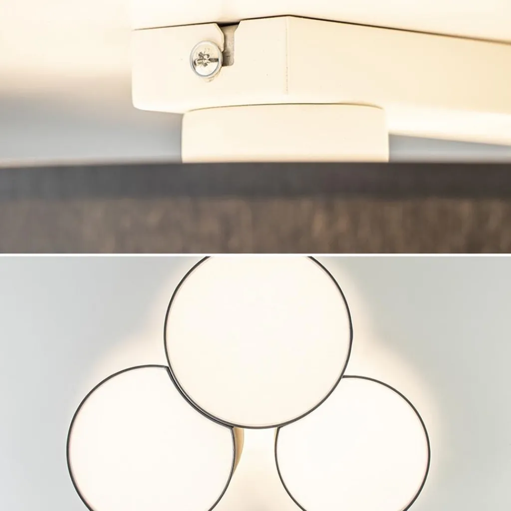 Straluma Plafondlamp 3 kappen grijs> Keukenverlichting|Plafondlampen