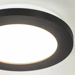 Straluma Plafondlamp Anne 17cm zwart 3-switchdim><noscript><img width=