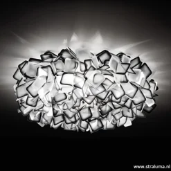 Straluma Plafondlamp Clizia 78cm zwart> Plafonnières|Woonkamerlampen