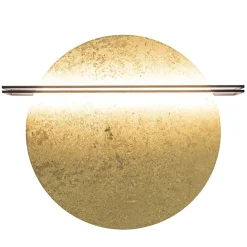 Straluma Plafondlamp Essenza 70cm gold powder/black><noscript><img width=