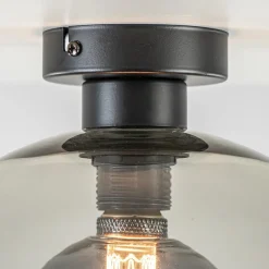 Straluma Plafondlamp globe smoke glas 30cm><noscript><img width=