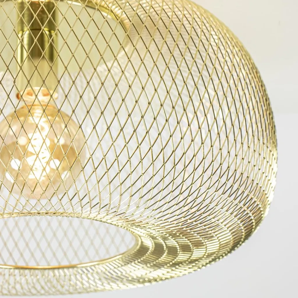 Straluma Plafondlamp Honey 50 goud> Plafondlampen|Draadlampen
