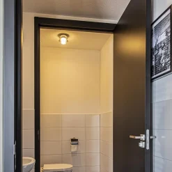 Straluma Plafondlamp klein chroom met smoke glas></noscript> Plafondlampen|Halverlichting