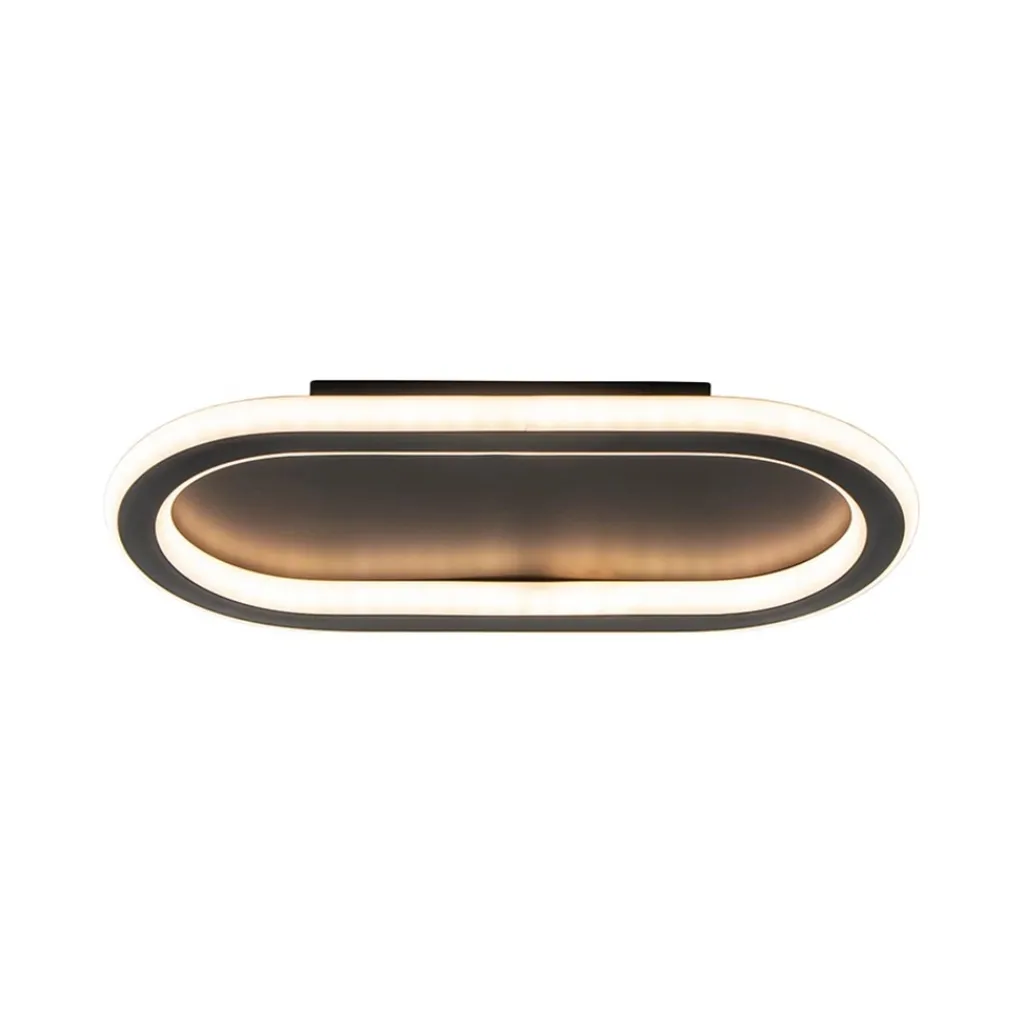 Straluma Plafondlamp Lois 30 zwart 3-switch dim.> Plafondlampen|Wandlampen