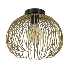 Straluma Plafondlamp Nest matgoud/zwart></noscript> Plafondlampen|Decoratieve Verlichting