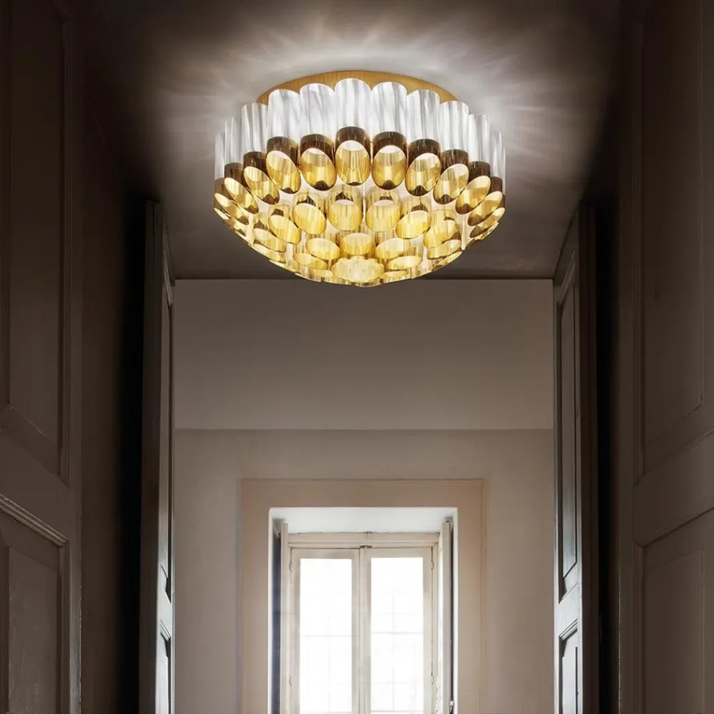 Straluma Plafondlamp Odeon 65 gold> Eetkamerverlichting|Plafondlampen