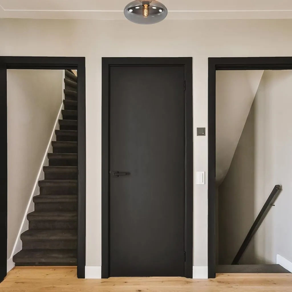 Straluma Plafondlamp Reflexion zwart+smoke glas> Plafondlampen|Retro Verlichting