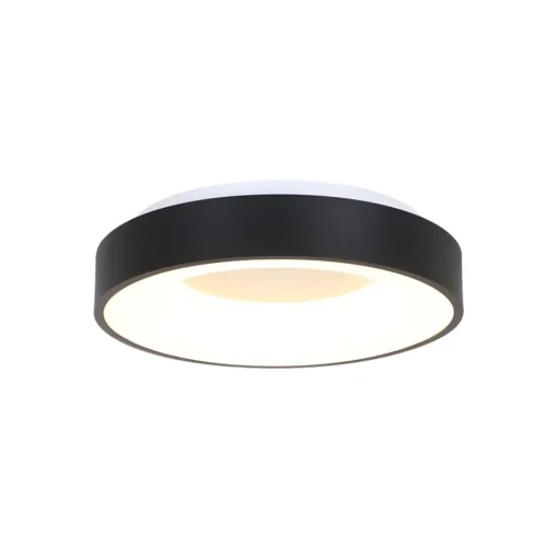 Straluma Plafondlamp Ringlede zwart> Plafondlampen|Plafonnières