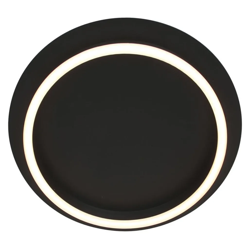 Straluma Plafondlamp Ringlux zwart> Plafondlampen|Plafonnières