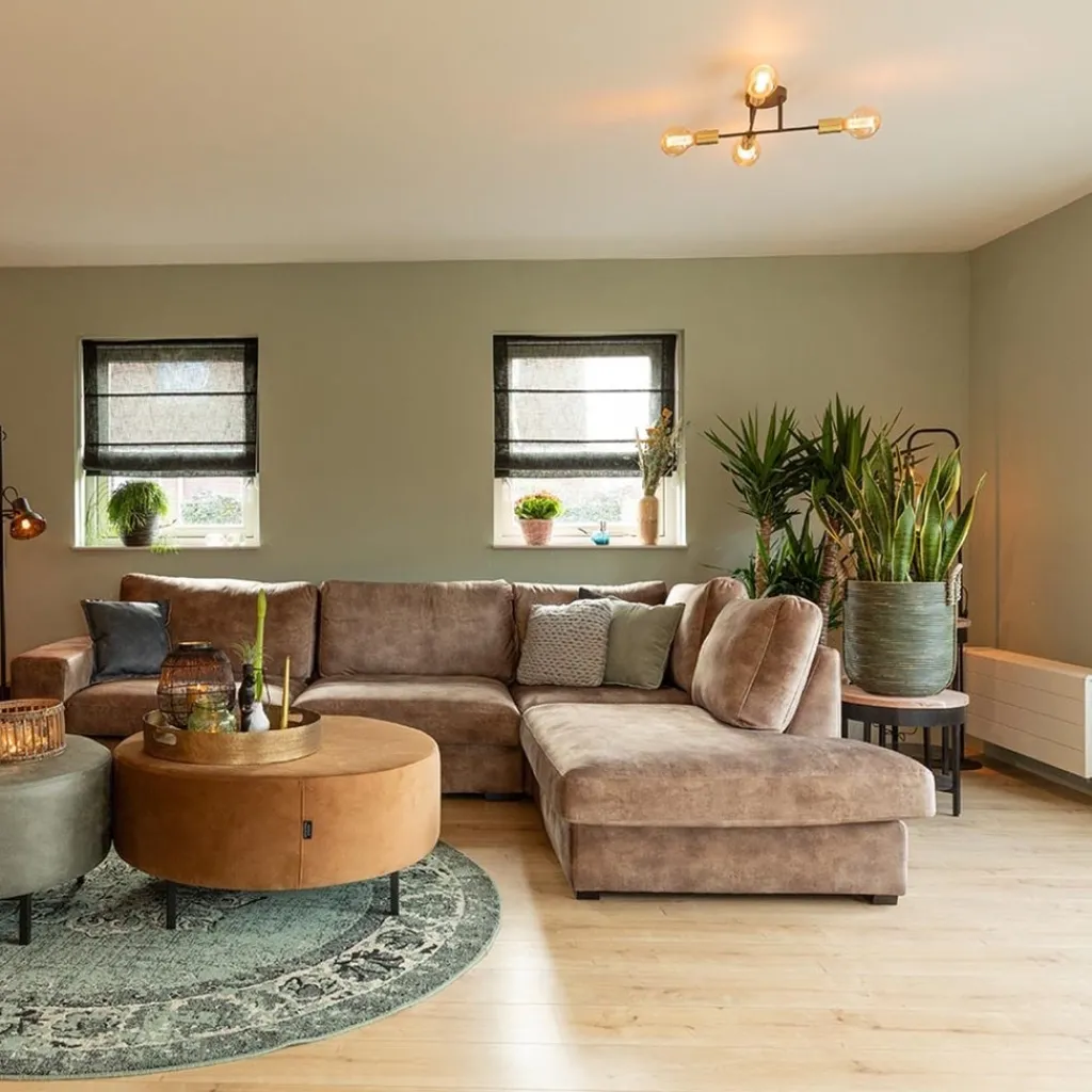 Straluma Plafondlamp Sticks 4L zwart/goud> Woonkamerlampen|Slaapkamerlampen