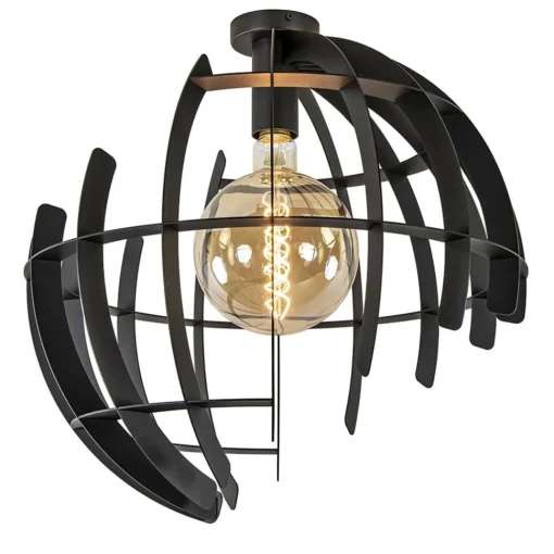 Straluma Plafondlamp Terra 60cm zwart> Plafondlampen|Design Verlichting