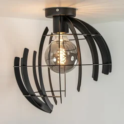 Straluma Plafondlamp Terra 35cm zwart><noscript><img width=