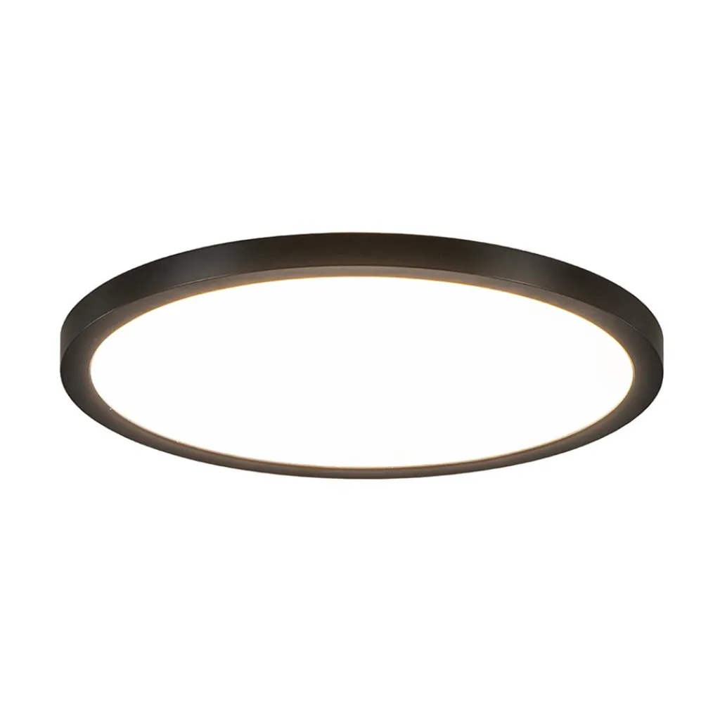 Straluma Plafondlamp Tuco 25cm zwart> Plafondlampen|Plafonnières