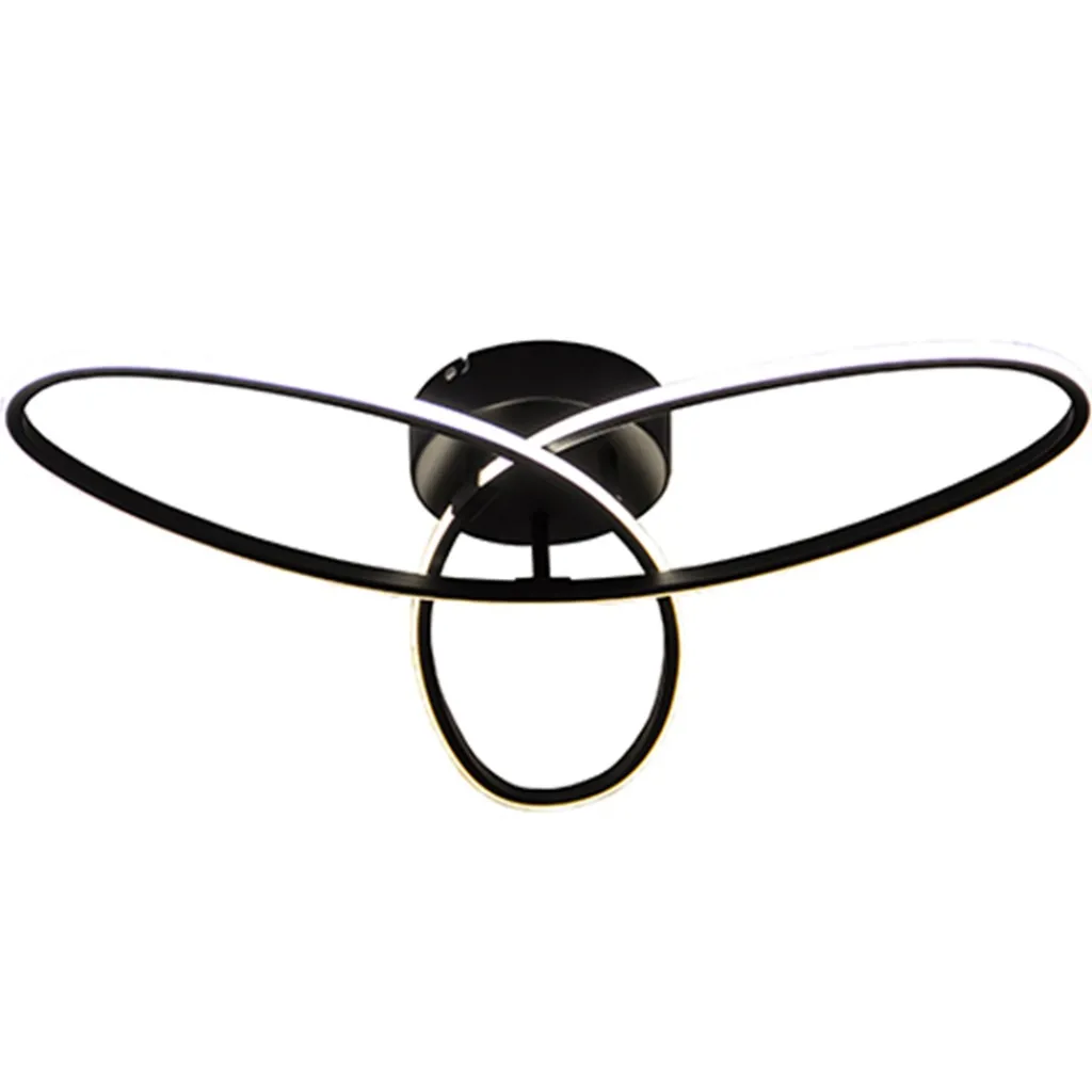 Straluma Plafondlamp 3-v eclips zwart 3-st.dimb.> Plafondlampen|Plafonnières