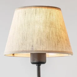 Straluma Plafondlamp zwart met beige kapjes></noscript> Keukenverlichting|Eetkamerverlichting