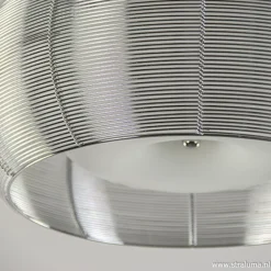 Straluma Plafondlamp-plafonnière glas en chroom></noscript> Draadlampen|Woonkamerlampen