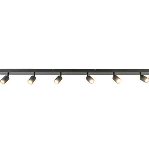 Straluma Plafondspot Bounce 6L 160cm zwart> Plafondlampen|Opbouwspots