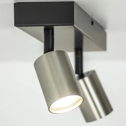 Straluma Plafondspot Bounce 2L zwart/rvs><noscript><img width=