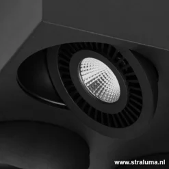 Straluma Plafondspot Eye box 4L zwart 3000k><noscript><img width=