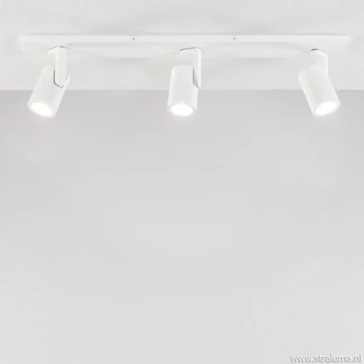 Straluma Plafondspot Halo 3L balk wit> Opbouwspots|Keukenverlichting
