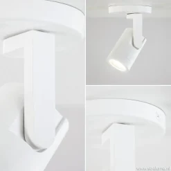Straluma Plafondspot Halo 1L wit gu10></noscript> Opbouwspots|Keukenverlichting