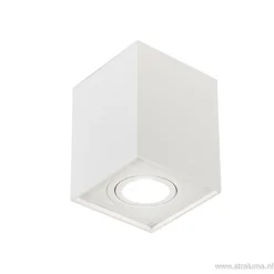 Straluma Plafondspot kubus wit verstelbaar gu10><noscript><img width=