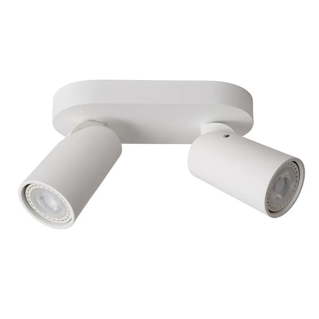 Straluma Plafondspot 2L wit incl.gu10 dtw> Plafondlampen|Opbouwspots