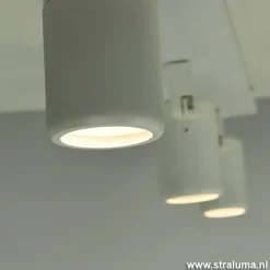 Straluma Plafondspot Rain 3L balk wit gu10 IP44><noscript><img width=