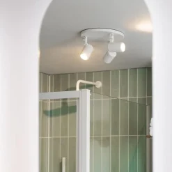 Straluma Plafondspot Rain 3L rond wit IP44><noscript><img width=