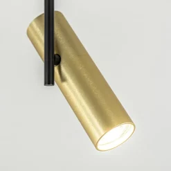 Straluma Plafondspot Trend 3L zwart/goud gu10 mini><noscript><img width=