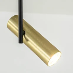 Straluma Plafondspot Trend 2L zwart/goud mini gu10><noscript><img width=