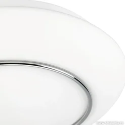 Straluma Plafonniere Tornado chroom/wit 38cm IP44><noscript><img width=