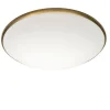 Straluma Plafonnière Art rond brons 35 cm> Plafonnières|Woonkamerlampen