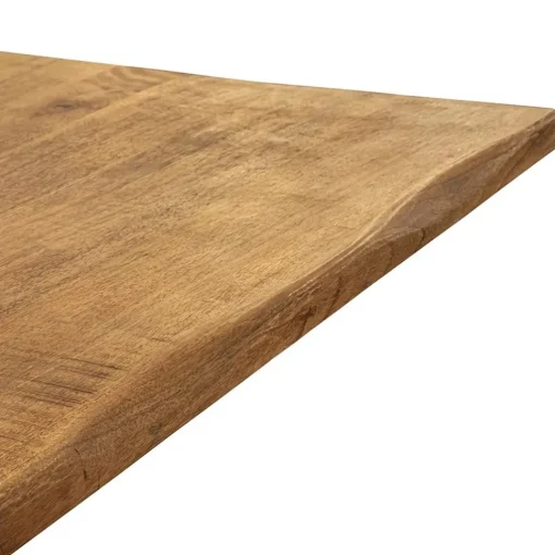 Straluma Rechthoekige eettafel mango hout met kruispoot> Eettafels