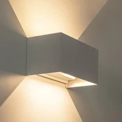 Straluma Rechthoekige LED buitenlamp wit verstelbaar><noscript><img width=