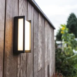 Straluma Rechthoekige LED buitenlamp donker grijs IP54><noscript><img width=