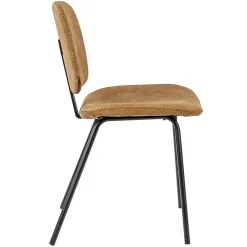 Straluma Retro moderne eetkamerstoel van imitatieleer><noscript><img width=