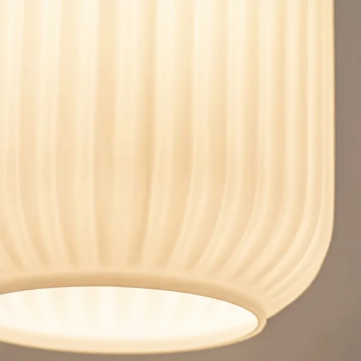 Straluma Retro plafondlamp zwart met wit glas> Plafondlampen|Retro Verlichting