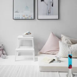 Straluma Retro tafellamp lava blauw met rood><noscript><img width=