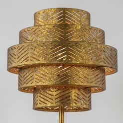 Straluma Robuuste tafelamp brons met zwart marmeren voet><noscript><img width=