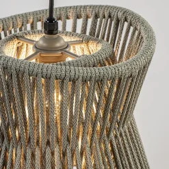 Straluma Ronde buiten hanglamp donker beige IP44><noscript><img width=