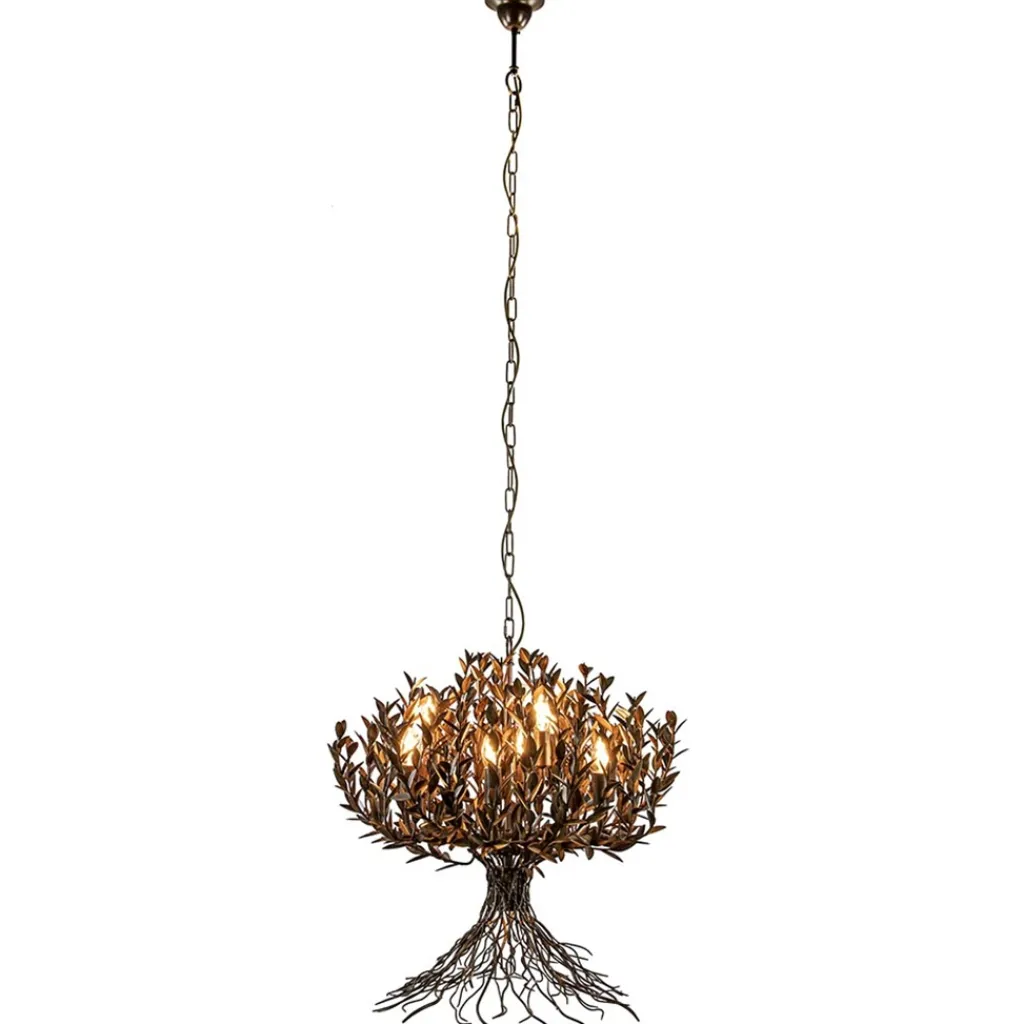 Straluma Ronde decoratieve design hanglamp rustiek> Eettafellampen|Videverlichting