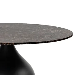 Straluma Ronde eetkamertafel bruin marmer Ø120 cm><noscript><img width=